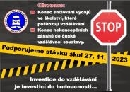 Podpora stávkujícím školám [nové okno]